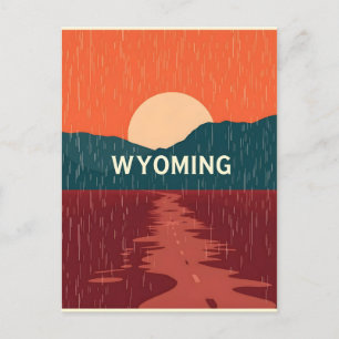 Vintage Wyoming Postcard