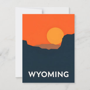 Vintage Wyoming Postcard