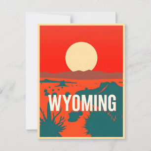 Vintage Wyoming Postcard