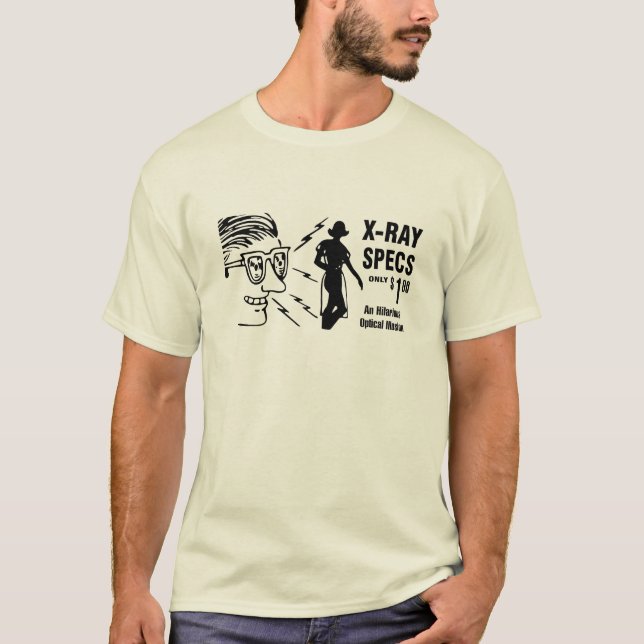 Vintage X-Ray Specs Ad T-Shirt (Front)