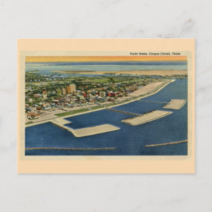 Vintage Yacht Basin, Corpus Christi, Texas Postcard