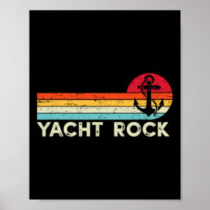 Vintage Yacht Rock Poster