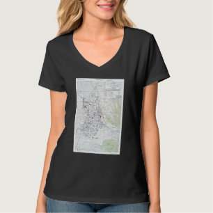 Vintage Yamagata Japan Map 1945 T-Shirt