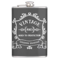 Vintage Year Aged to Perfection Birthday Year