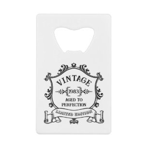 Vintage Year Aged to Perfection Custom Birth Year