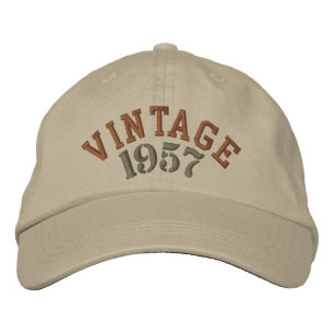Vintage Year Embroidered Baseball Cap