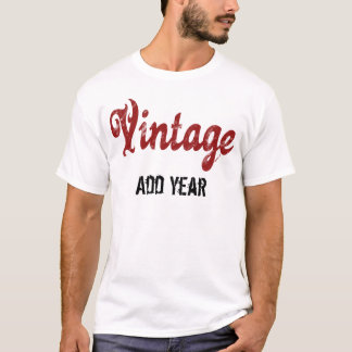 Vintage Year T-Shirt