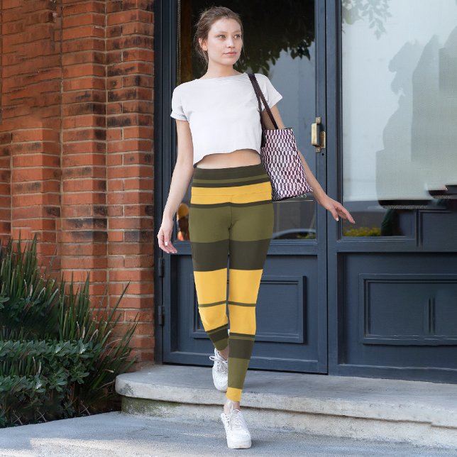 Vintage Yellow Capri Leggings (Creator Uploaded)