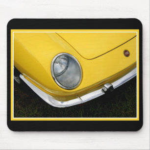Vintage Yellow Mouse Mat