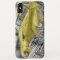 Vintage yellow old car  phone case