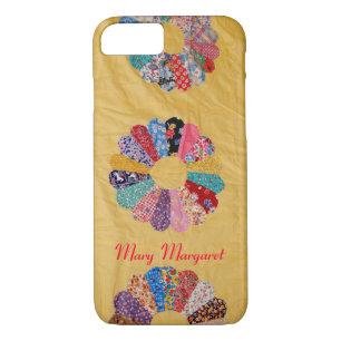 Vintage Yellow Quilt iPhone 8/7 Case