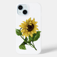Vintage Yellow Sunflower