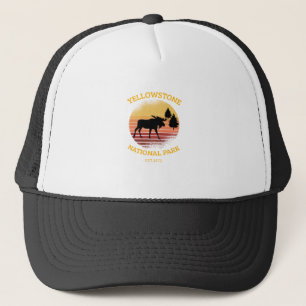 Vintage Yellowstone Mooses Trucker Hat