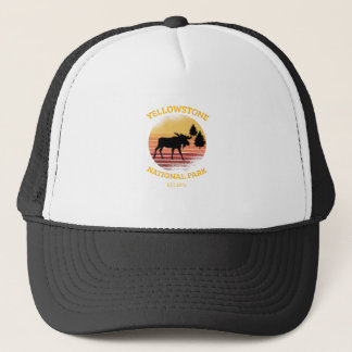 Vintage Yellowstone Mooses Trucker Hat