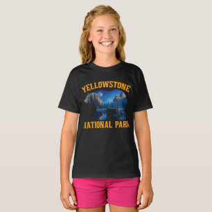 Vintage Yellowstone National Park Bear Wyoming T-Shirt