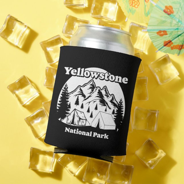 Vintage Yellowstone National Park Can Cooler (In Situ Summer)