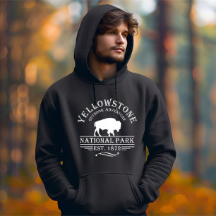 Vintage Yellowstone National Park Hoodie