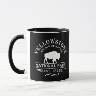 Vintage Yellowstone National Park Mug