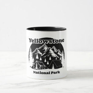 Vintage Yellowstone National Park Mug