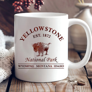 Vintage Yellowstone National Park Mug