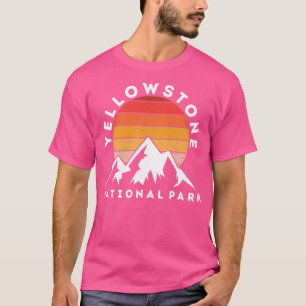 Vintage Yellowstone National Park Retro 80s T-Shirt