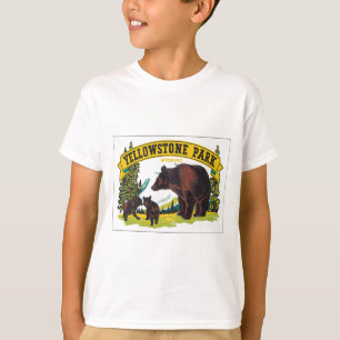 Vintage Yellowstone Park Wyoming USA T-Shirt