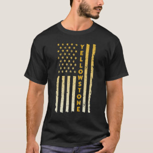 Vintage Yellowstone shirt US Flag_1