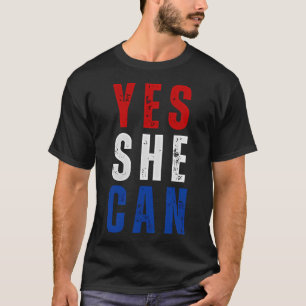Vintage Yes She Can Kamala Harris 2024 Elections T-Shirt