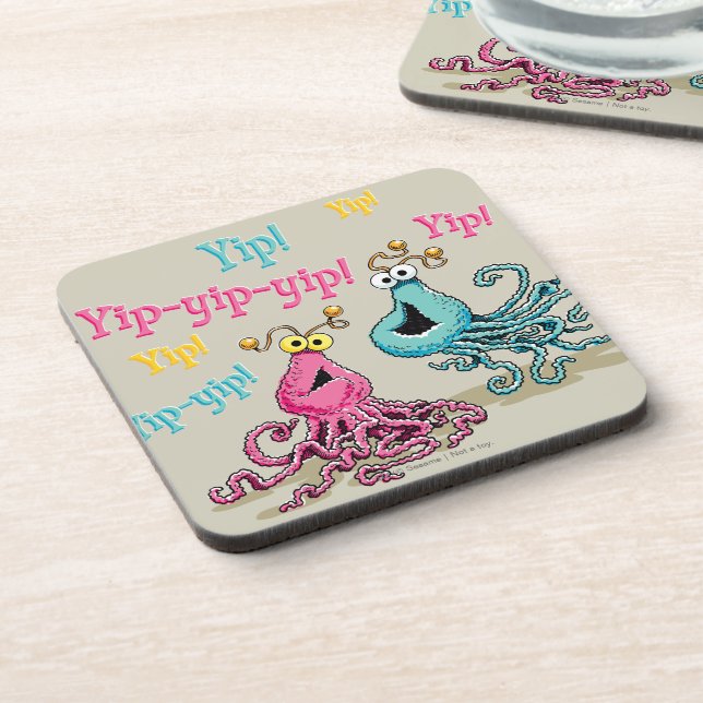 Vintage Yip-Yips Coaster (Left Side)