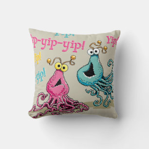 Vintage Yip-Yips Cushion