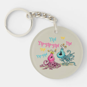 Vintage Yip-Yips Key Ring