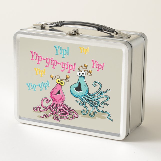 Vintage Yip-Yips Metal Lunch Box (Front)
