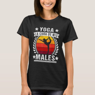 Vintage Yoga Exercise Spiritual Meditation Zen Cha T-Shirt