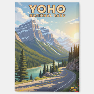 Vintage Yoho National Park Canada Magnet