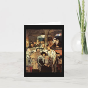 Vintage Yom Kippur Card