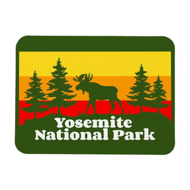 Vintage Yosemite Magnet (Horizontal)