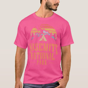 Vintage Yosemite National Park Campfire T Shirt