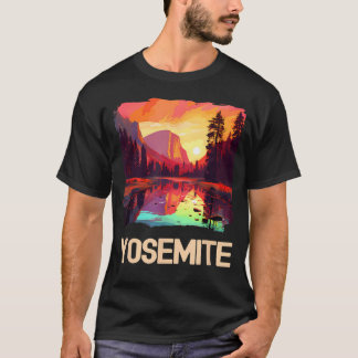 Vintage Yosemite National Park Nature Lover T-Shirt