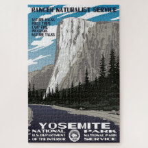 Vintage Yosemite National Park Nature Mountains Ji