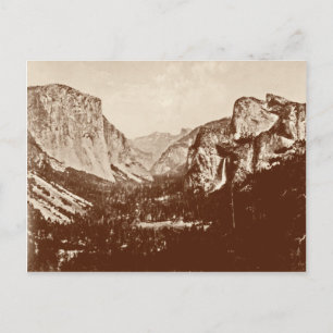 Vintage Yosemite National Park Postcard
