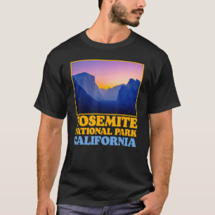 Vintage Yosemite Valley National Park Photo Retro  T-Shirt