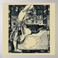Vintage Young King Arthur by Howard Pyle
