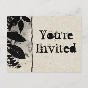 Vintage You're Invited Postcards