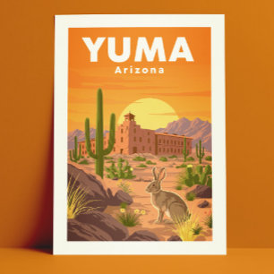 Vintage Yuma Arizona Postcard