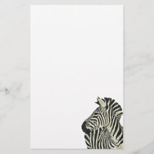 Vintage Zebra Stationery