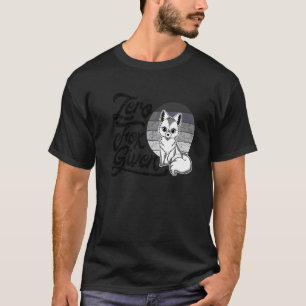 Vintage Zero Fox Given Pun Animal Furry 3 T-Shirt