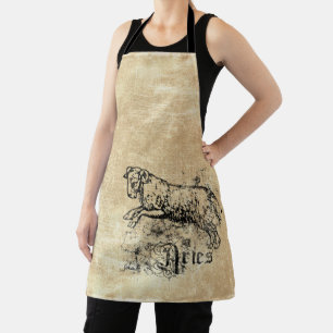 Vintage Zodiac Aries Apron