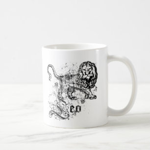 Vintage Zodiac Leo Coffee Mug