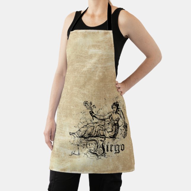 Vintage Zodiac Virgo Apron (Insitu)
