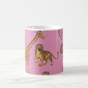 Vintage Zoo Animals Coffee Mug